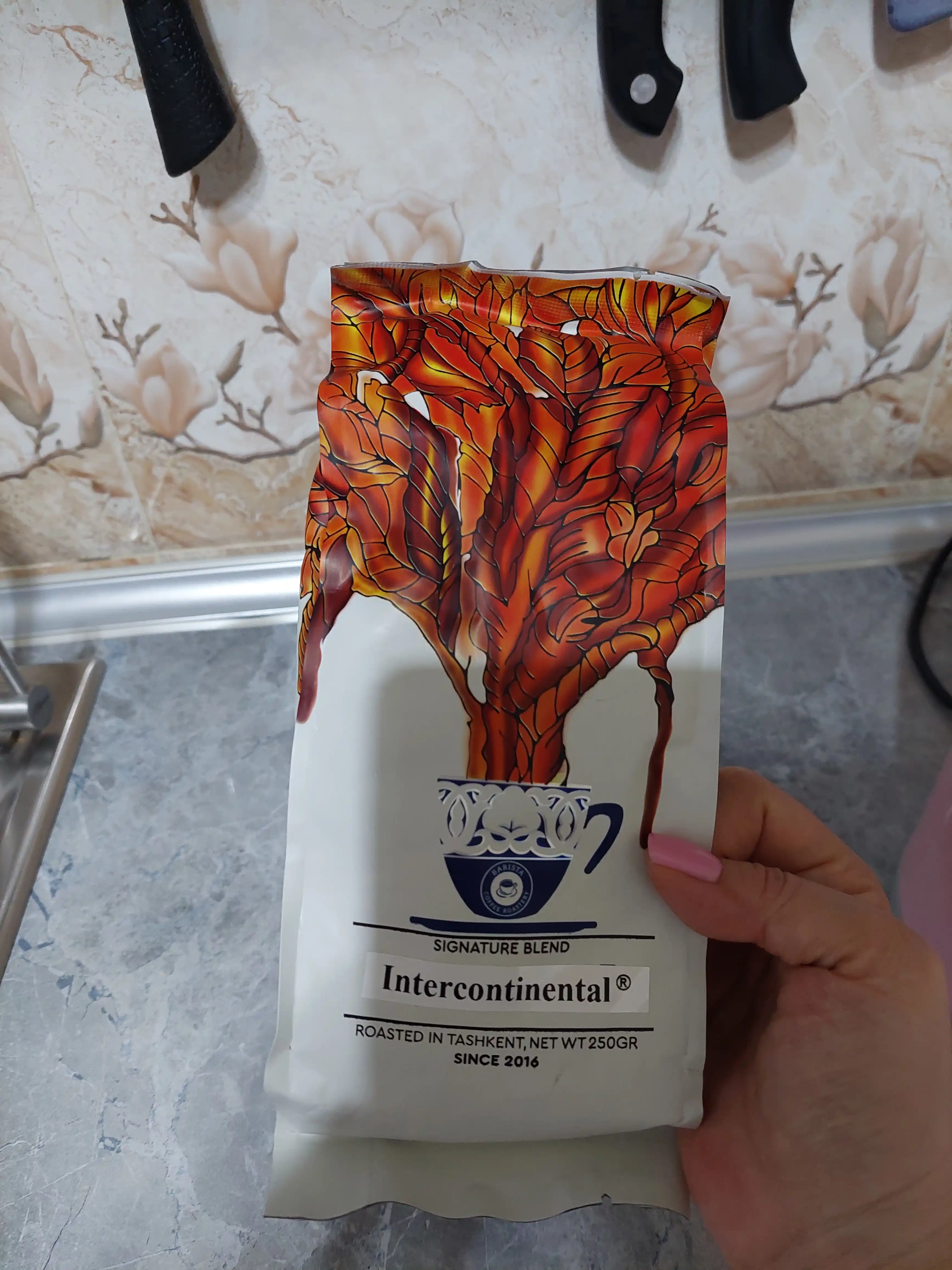 Qahva donalari INTERCONTINENTAL, 250 gr