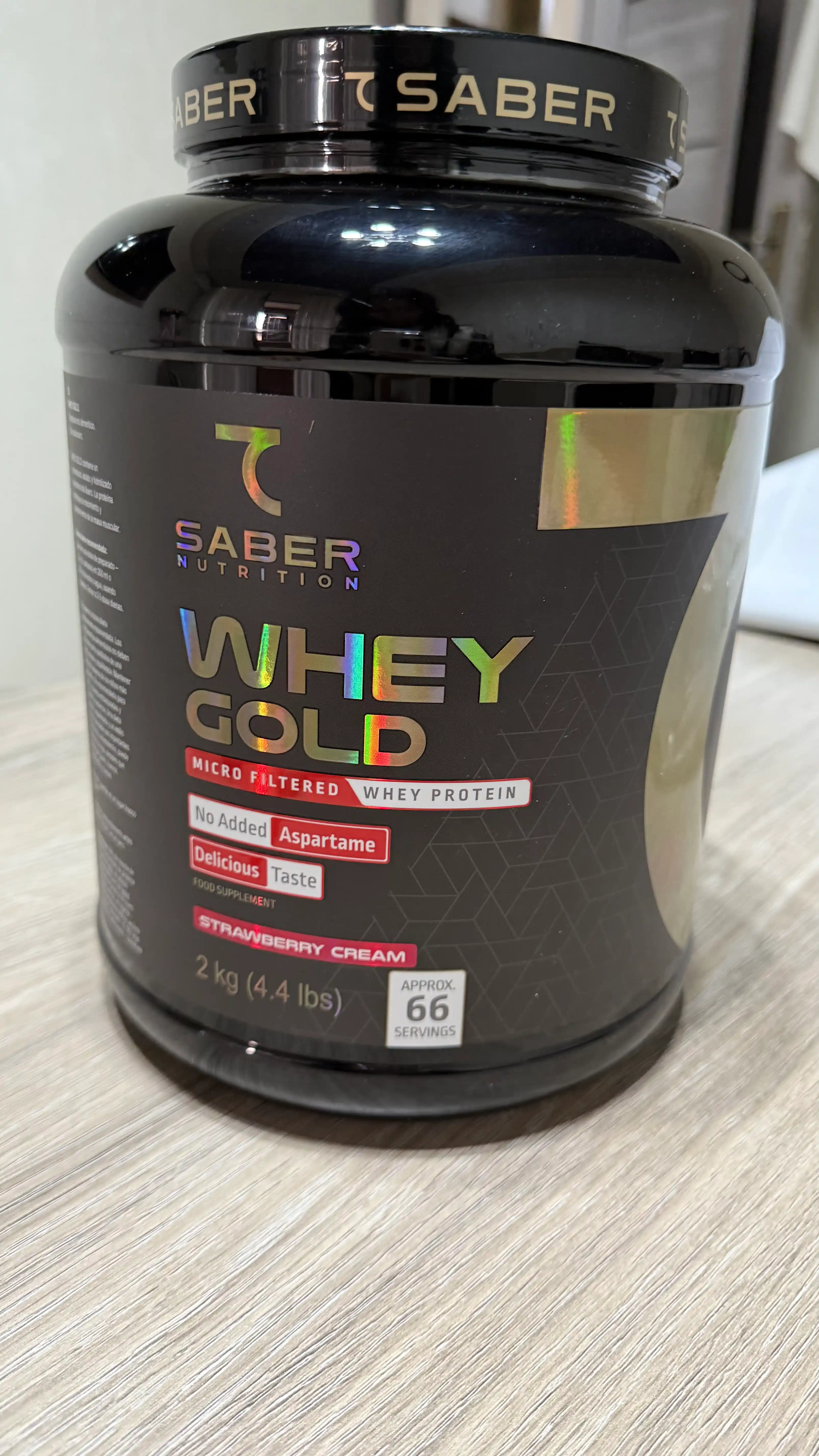 Mishca massasi uchun oqsil kukuni 7Saber, Whey Gold, 2 kg