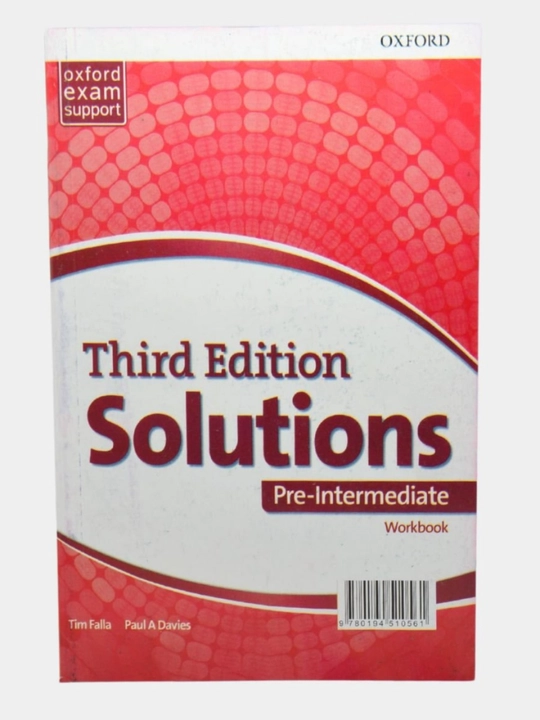 Solutions Third Edition, Elementary, Pre-Intermediate, coursebook, with workbook