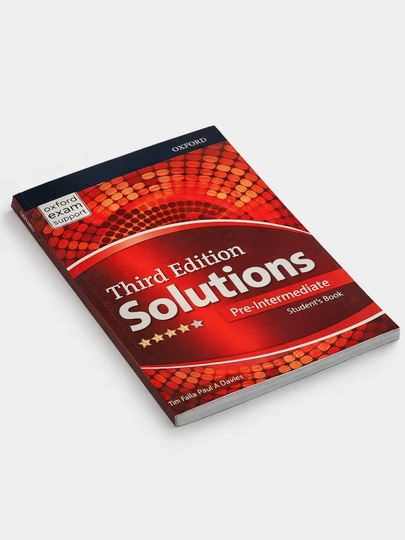 Solutions Third Edition, Elementary, Pre-Intermediate, coursebook, with workbook