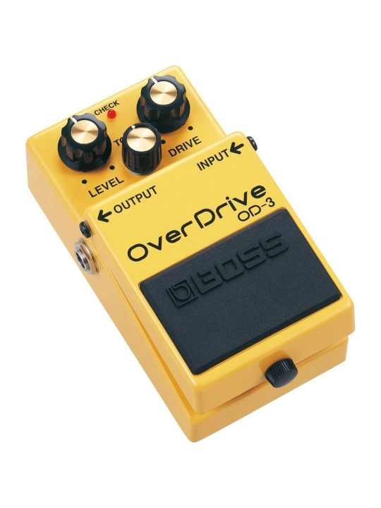 Boss OD-3 Overdrive, elektro-gitaralar uchun effekt pedali - 