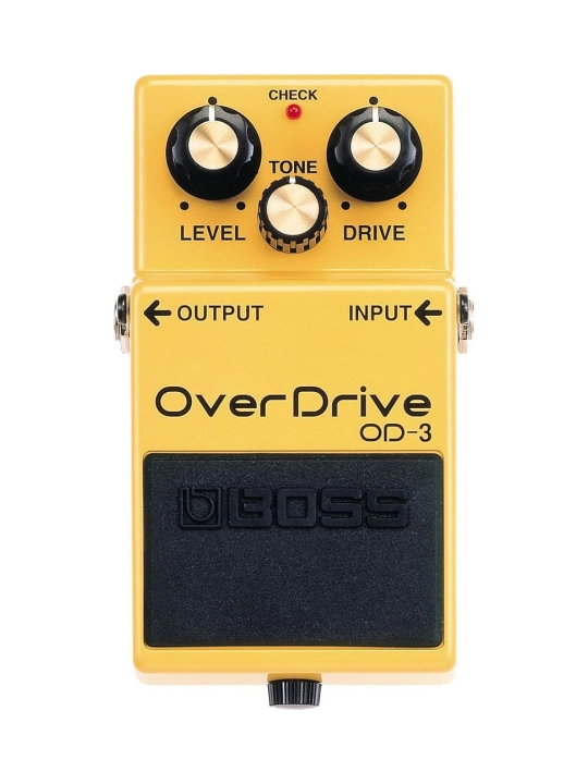 Boss OD-3 Overdrive, elektro-gitaralar uchun effekt pedali