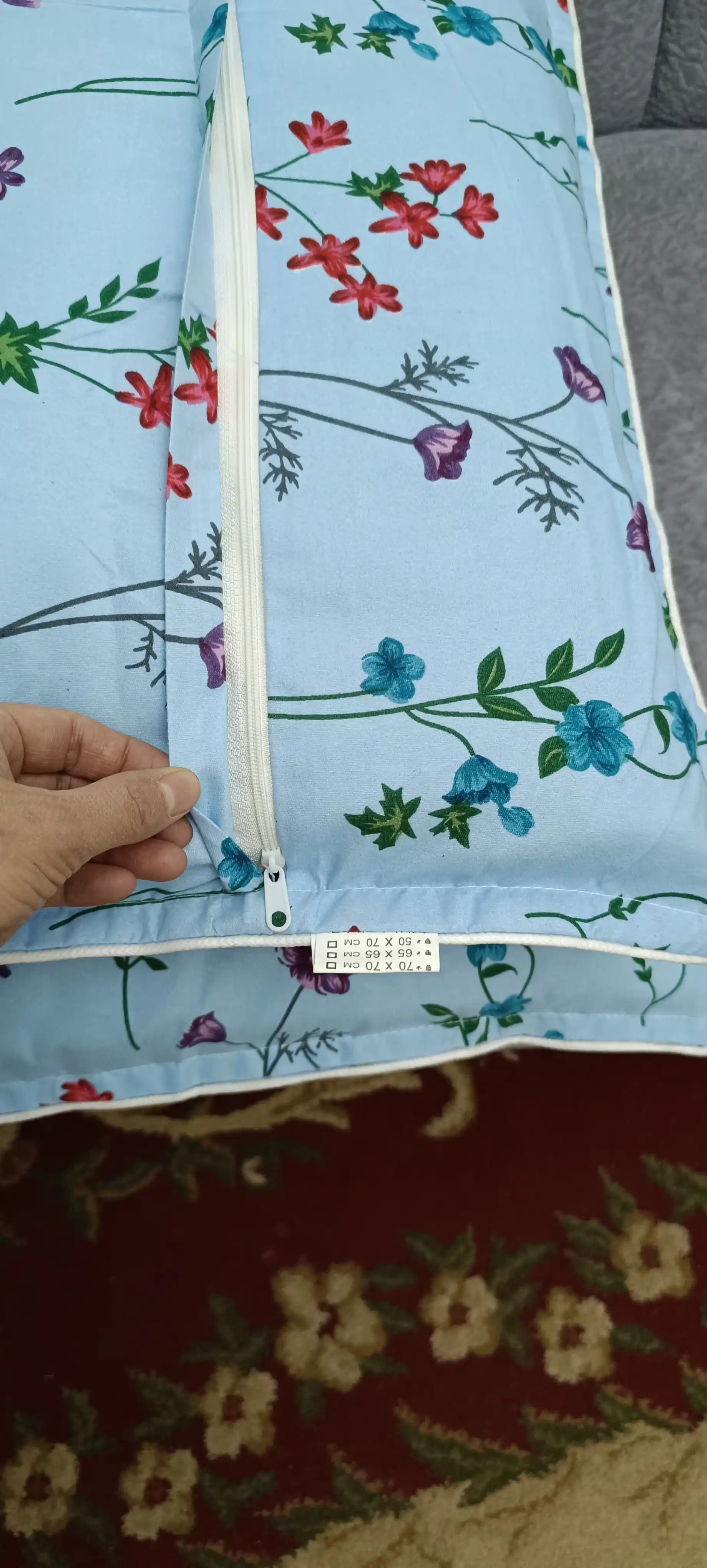 Комплект наволочек, чехол на подушку, 50 x 70, 70 x 70 см, декоративные, 2 шт