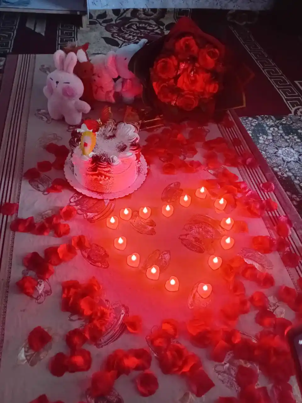 Искусственные лепестки роз для праздников романтическ ночей, MARRY ME дня рождения, 300 шт