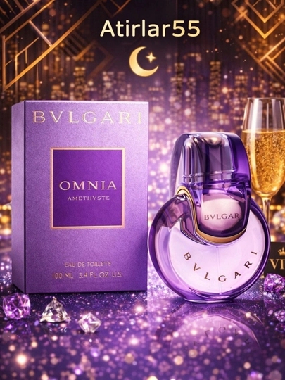 Туалетная вода BVLGARI Omnia Amethyste для женщин, 100 мл — ATIR777-BVLGARIO