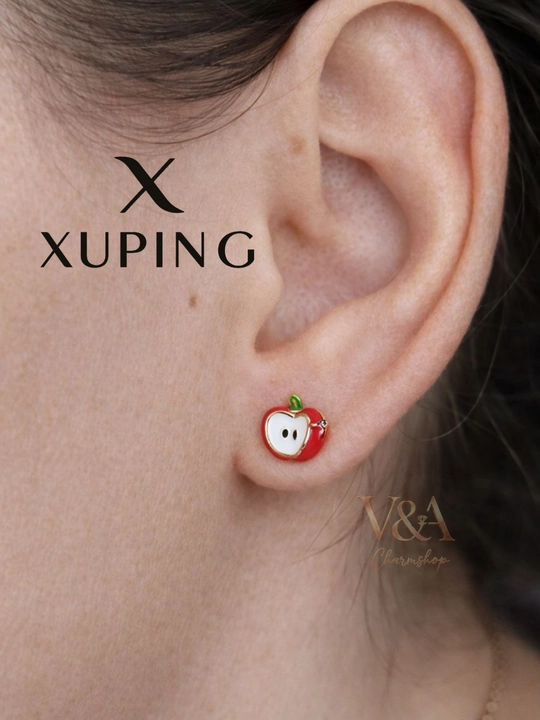 Детские серьги Xuping для девочек, маленькие