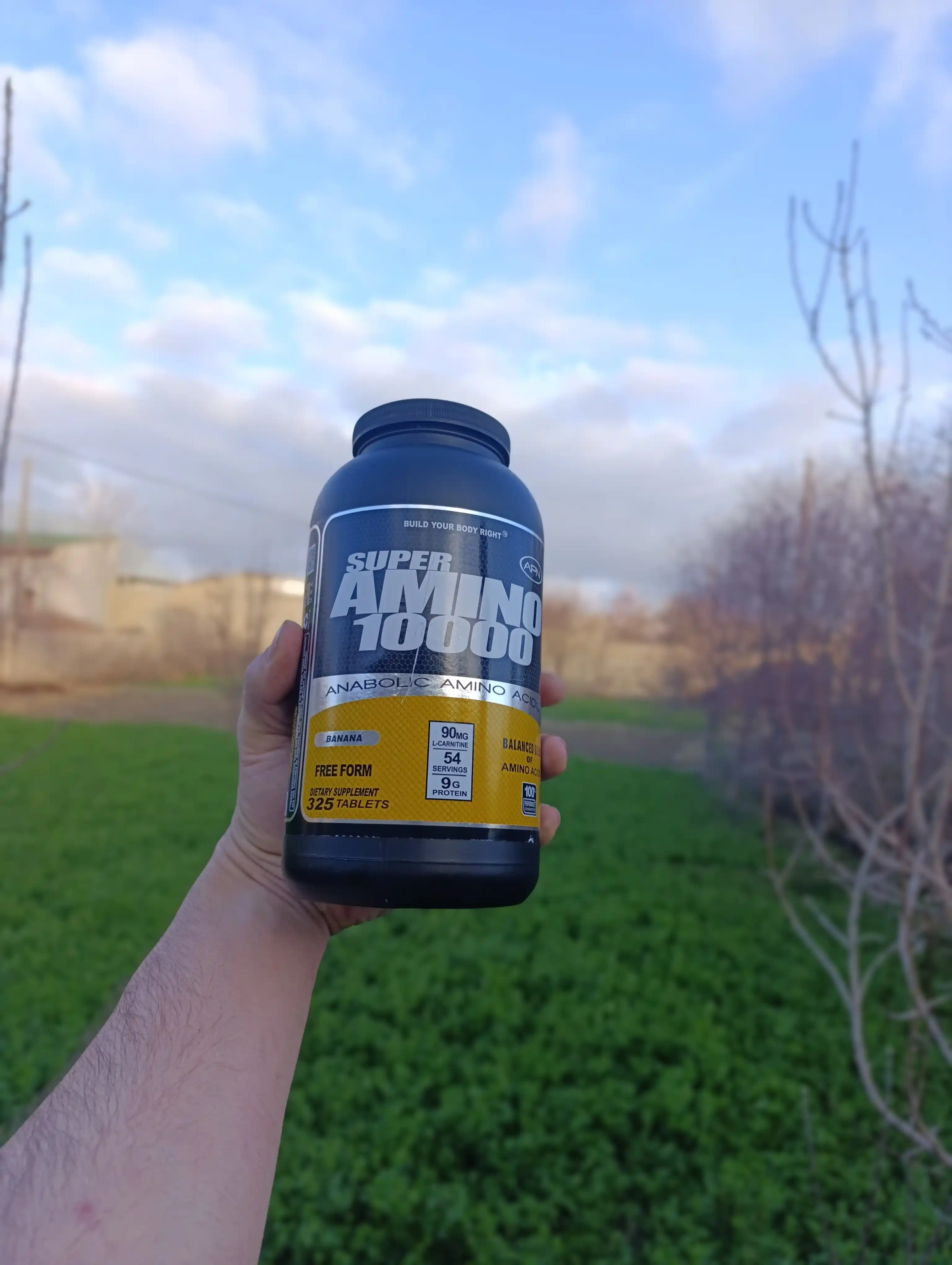 Amino APN 10000, banan, 325 tabletka