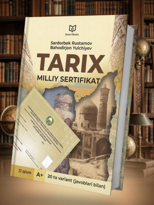 Tarix – Milliy Sertifikat II qism, 20 ta variant javoblari bilan - 
