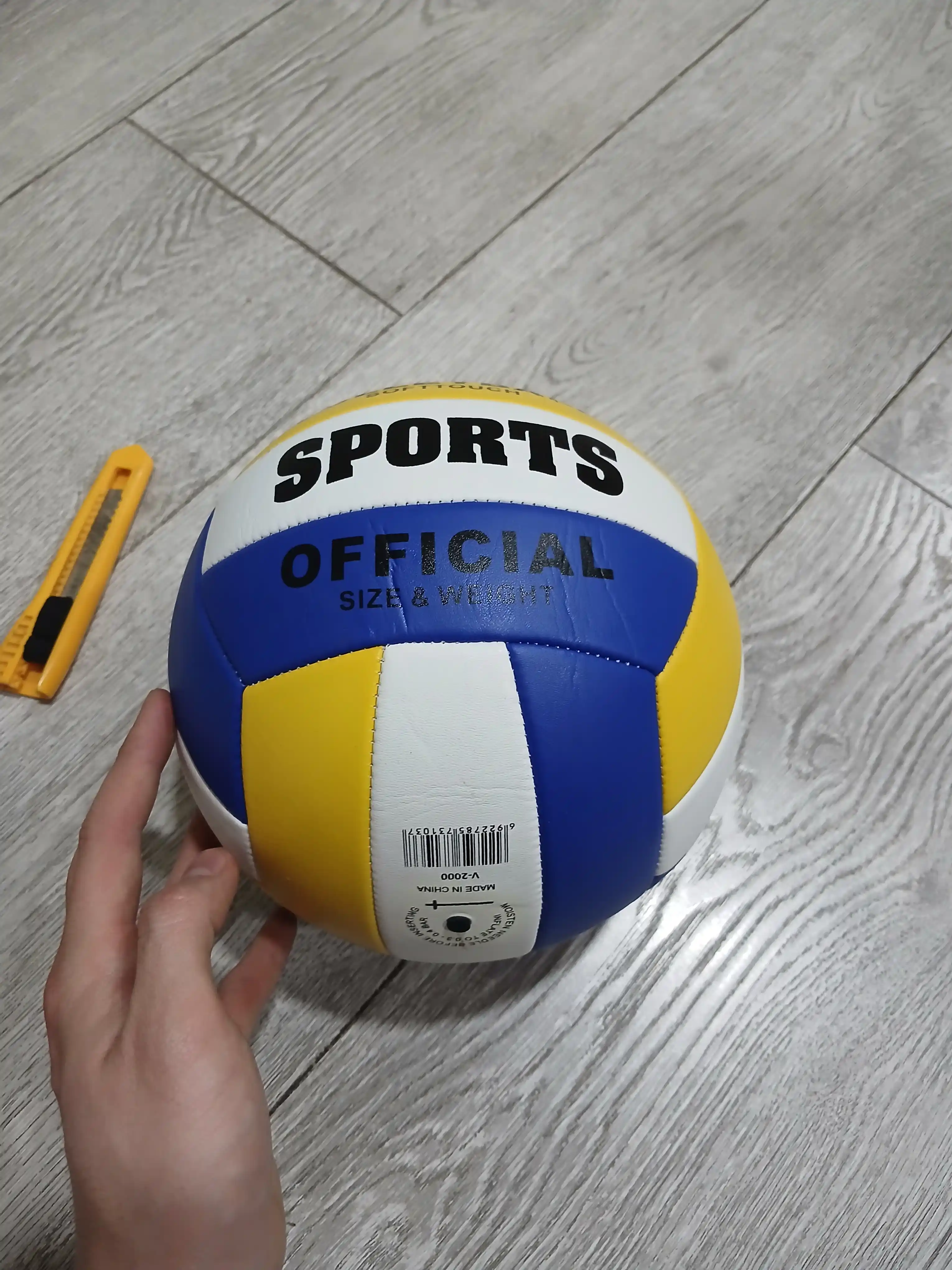 Voleybol toʻpi, nasos va igna sovg'a, sport uchun