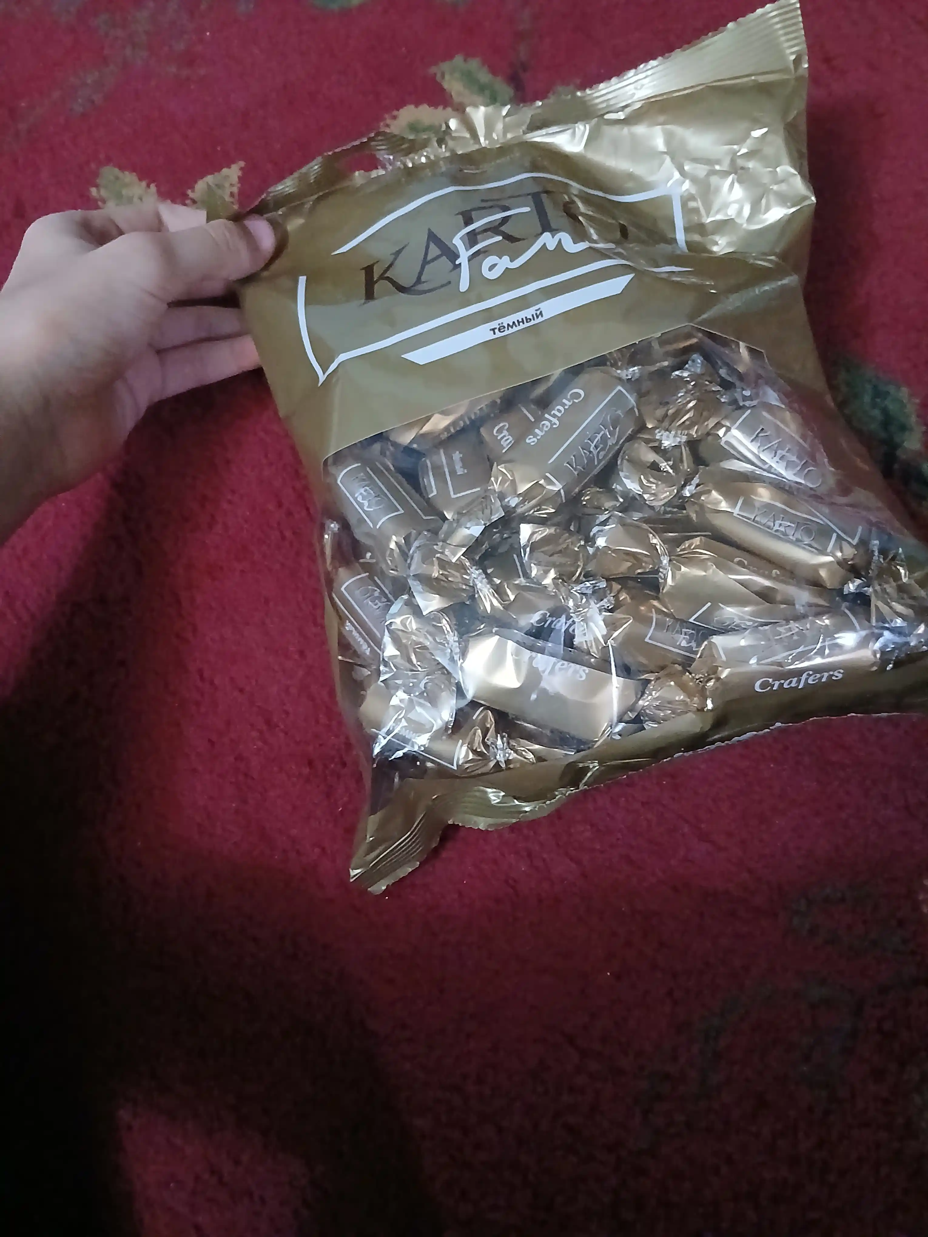 Crafers Fan shokolad ta’mli kartoshka shokolad konfeti (440 gr)