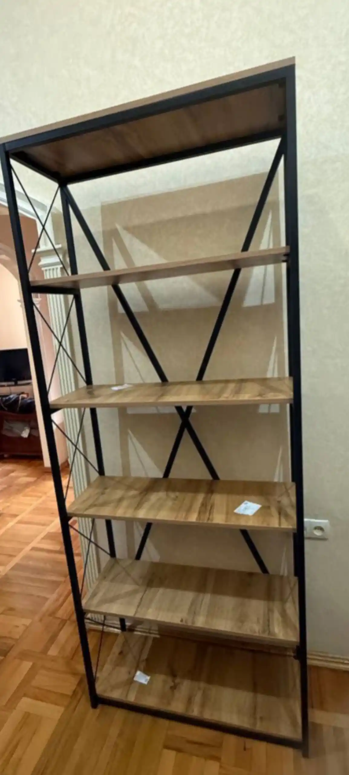 Stellaj, loft tokchalari, javonlar, uy uchun, ofis uchun, ko‘ngilochar markazlar uchun