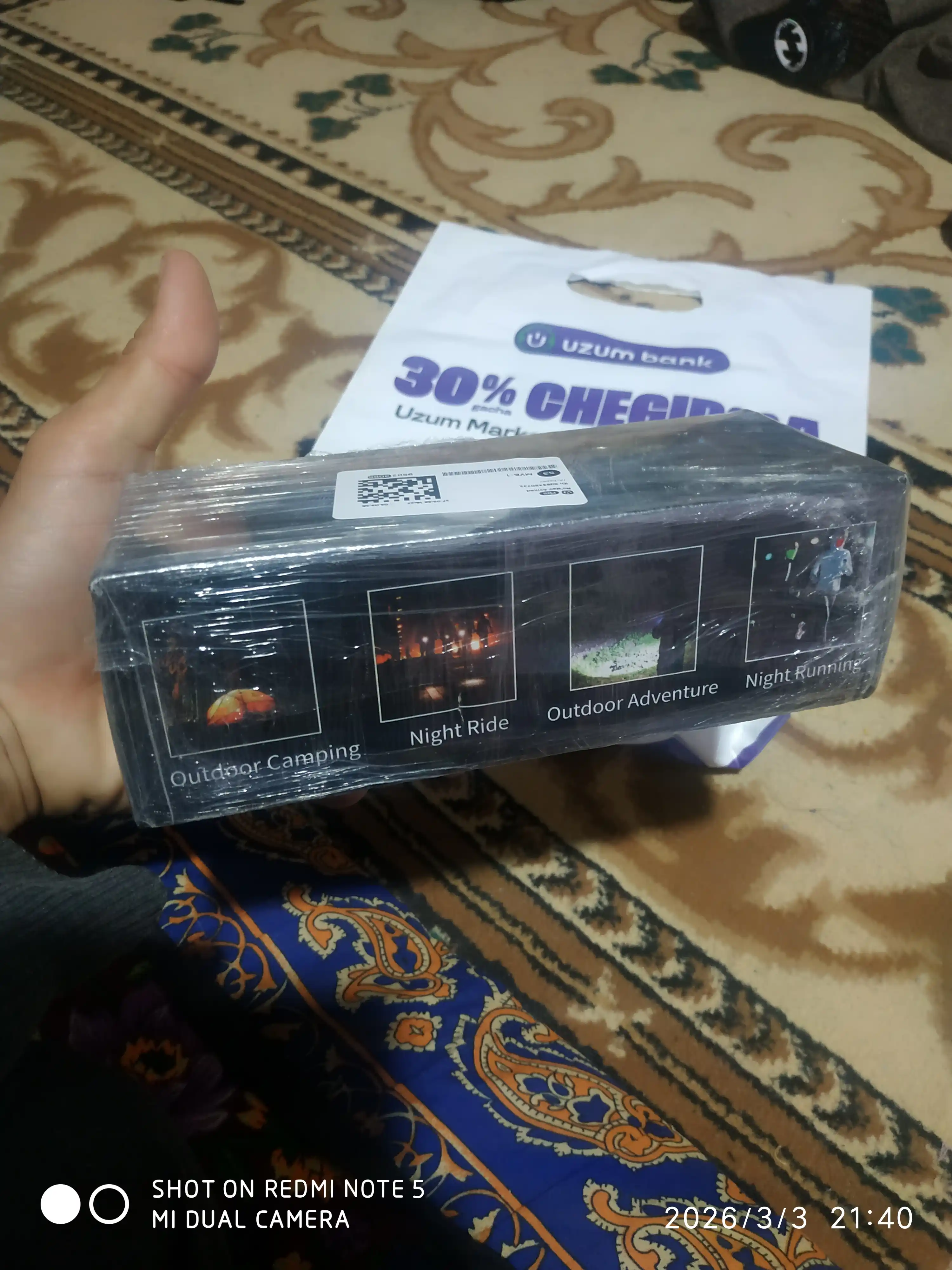 LaserLED Luminos diodli yorqin qo‘l chirog‘i HB-P18