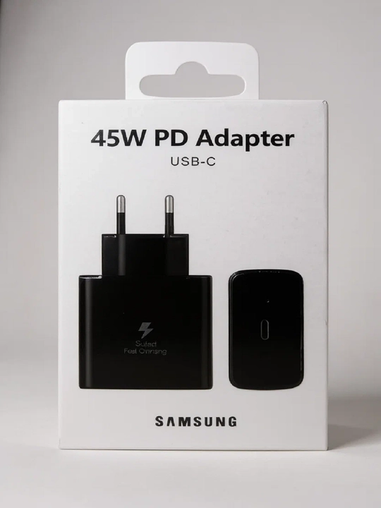 Samsung 45W USB-C tez zaryadlovchi adapter (Fast Charge PD)