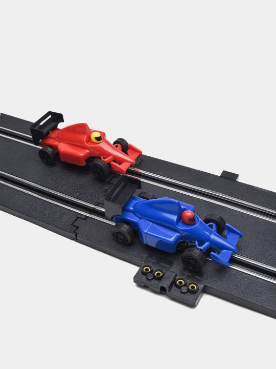 Детская гоночная трасса (автотрек) Slot Track Racing, 2 машинки, управление с пульта