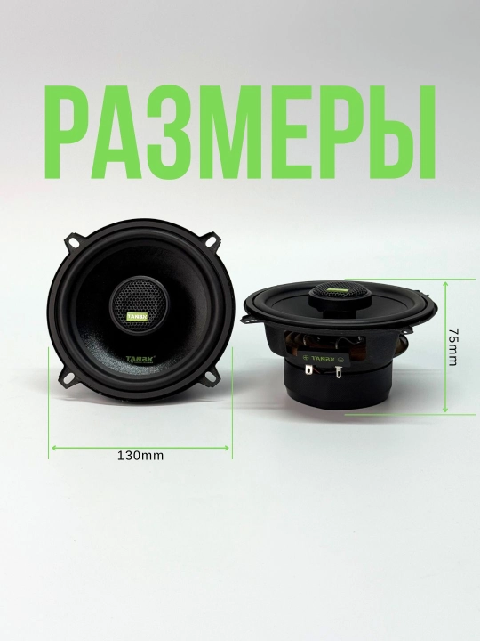 TANBX TB-T65-55-45 MAX для дверей и тарпедки автомобиля, динамики, 16-13-10 см, 2 шт