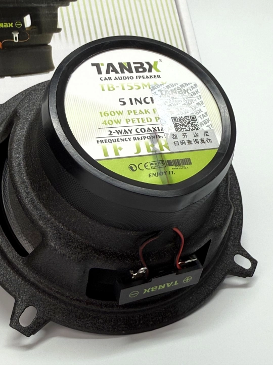 TANBX TB-T65-55-45 MAX для дверей и тарпедки автомобиля, динамики, 16-13-10 см, 2 шт