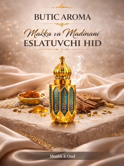 Мускусные духи BUTIC AROMA для мужчин, 8 мл - 