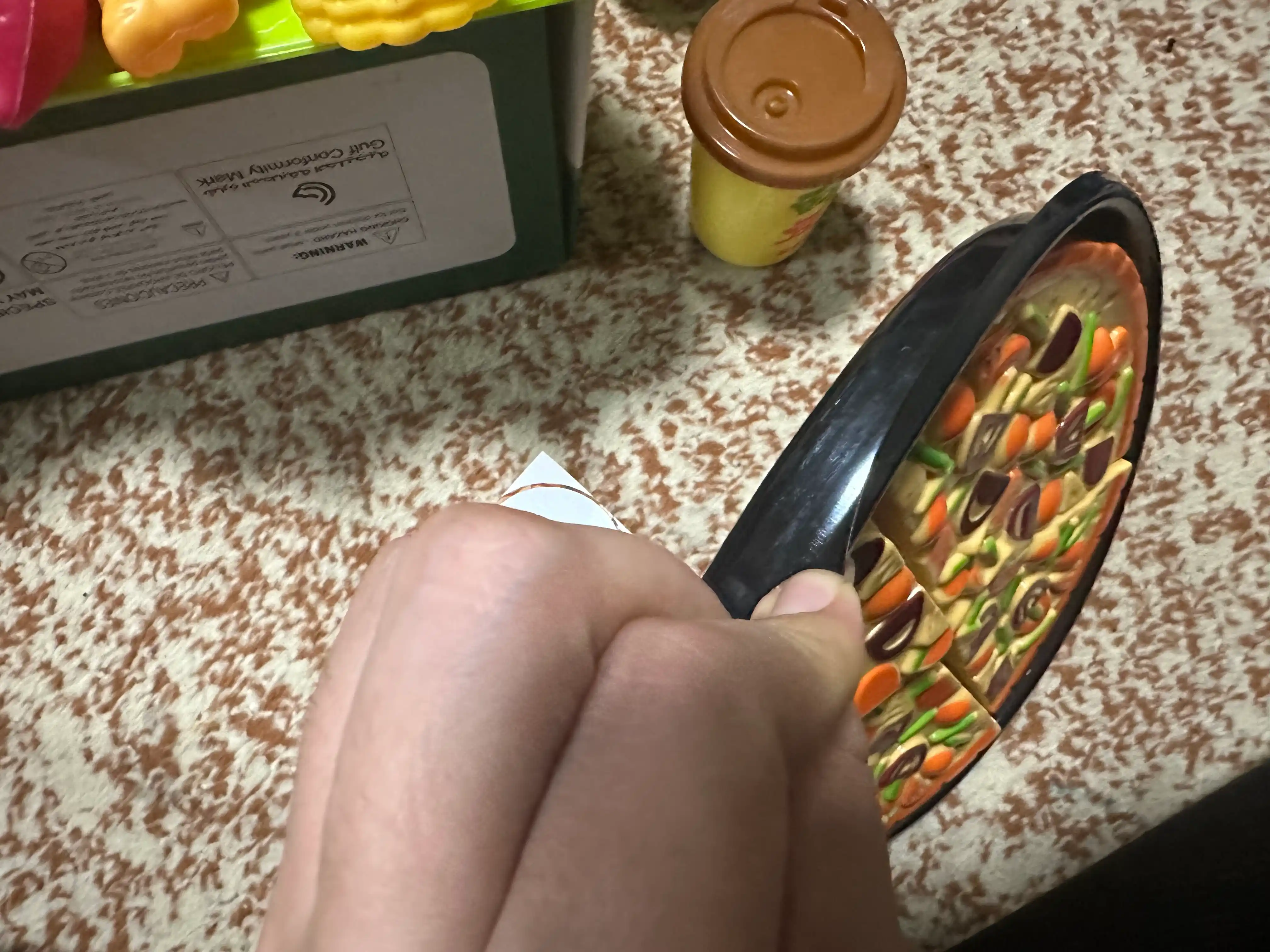 Детский набор "Еда и посуда", игрушечные продукты, детская кухня