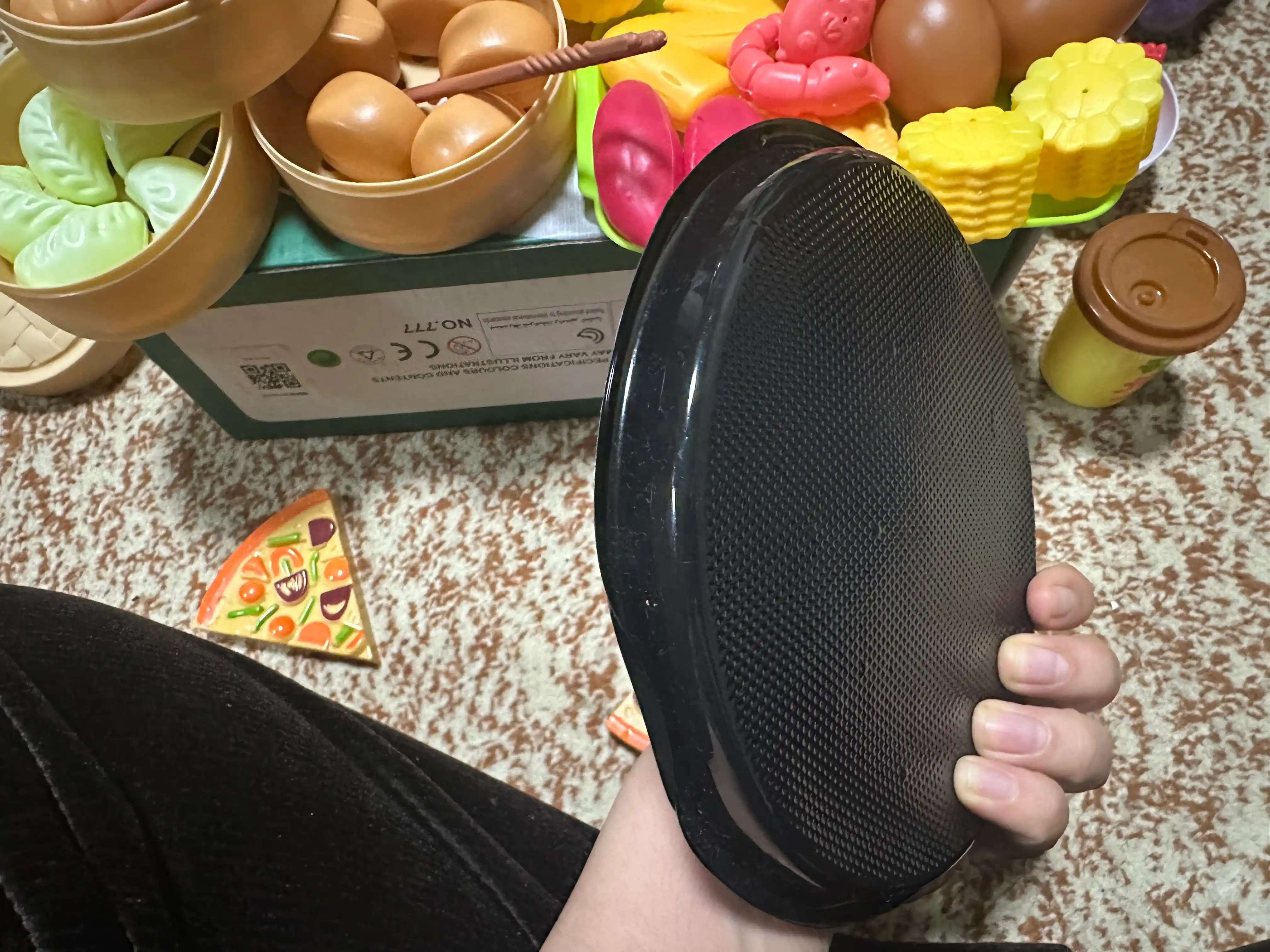 Детский набор "Еда и посуда", игрушечные продукты, детская кухня