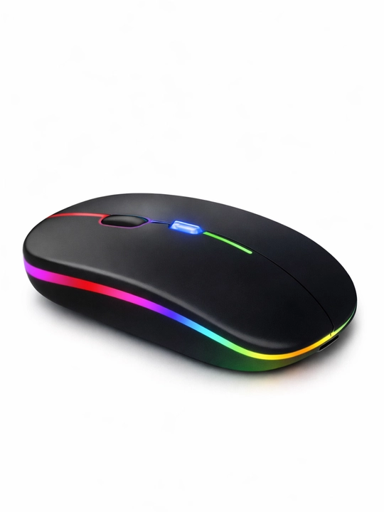 Беспроводная мышь HP W10 с Bluetooth и RGB-подсветкой 2,4 ГГц, перезаряжаемая - 