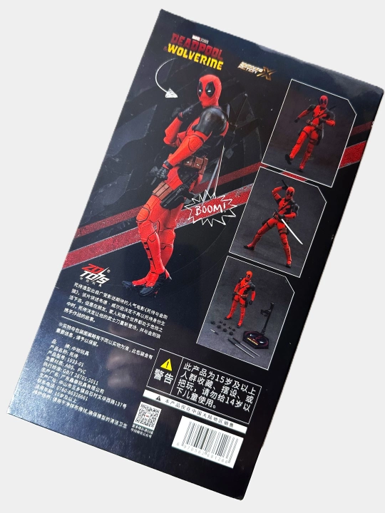 Коллекционные куклы 1/10 Deadpool, Железный человек, Росомаха +15 от ZhongDonngToy