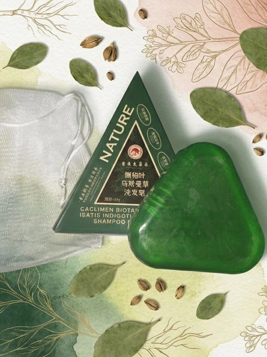Nature Seven Green shampun-sovun qattiq sochni mustahkamlovchi vosita - 