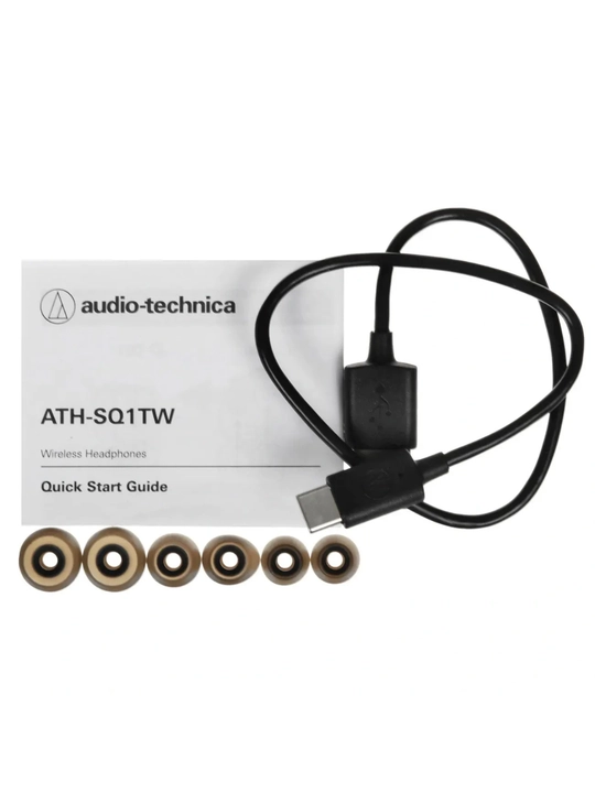 Quloqchinlar AUDIO-TECHNICA ATH-SQ1TW Black