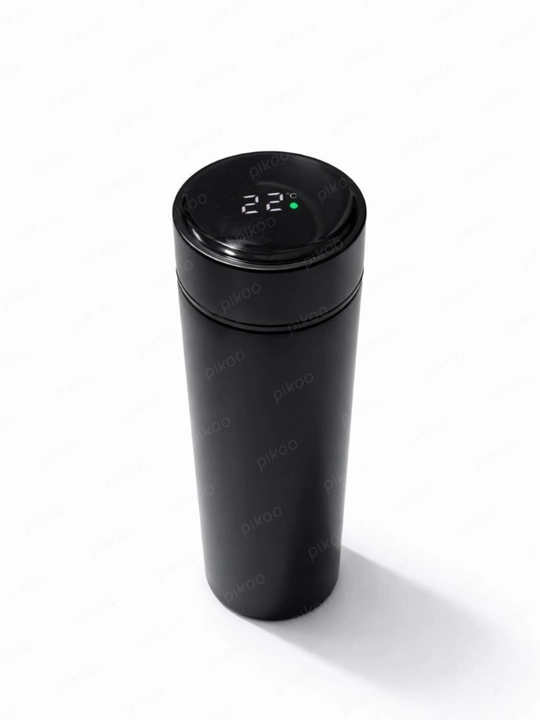 LED displeyli aqlli termos harorat sensori bilan 500 ml zanglamas po‘lat termos