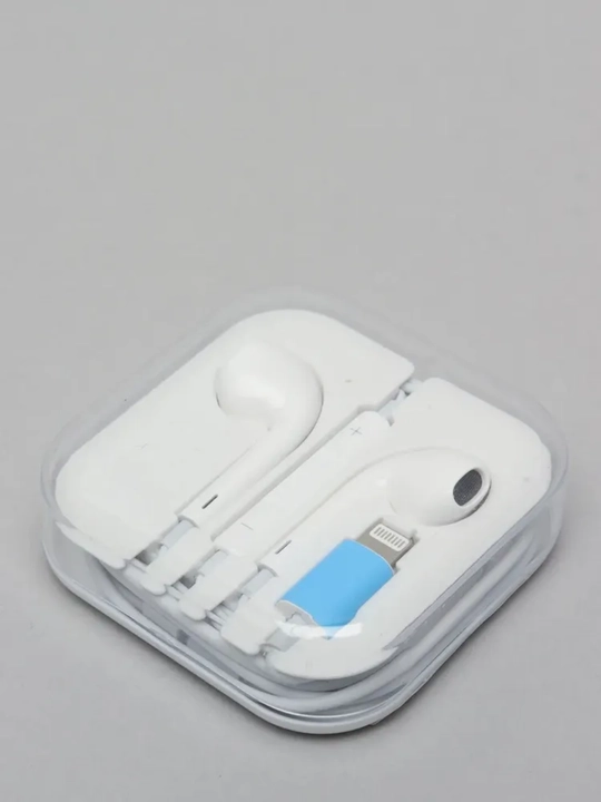 IPhone va Android smartfonlari uchun Lightning va Type-C ulagichli simli quloqchinlar