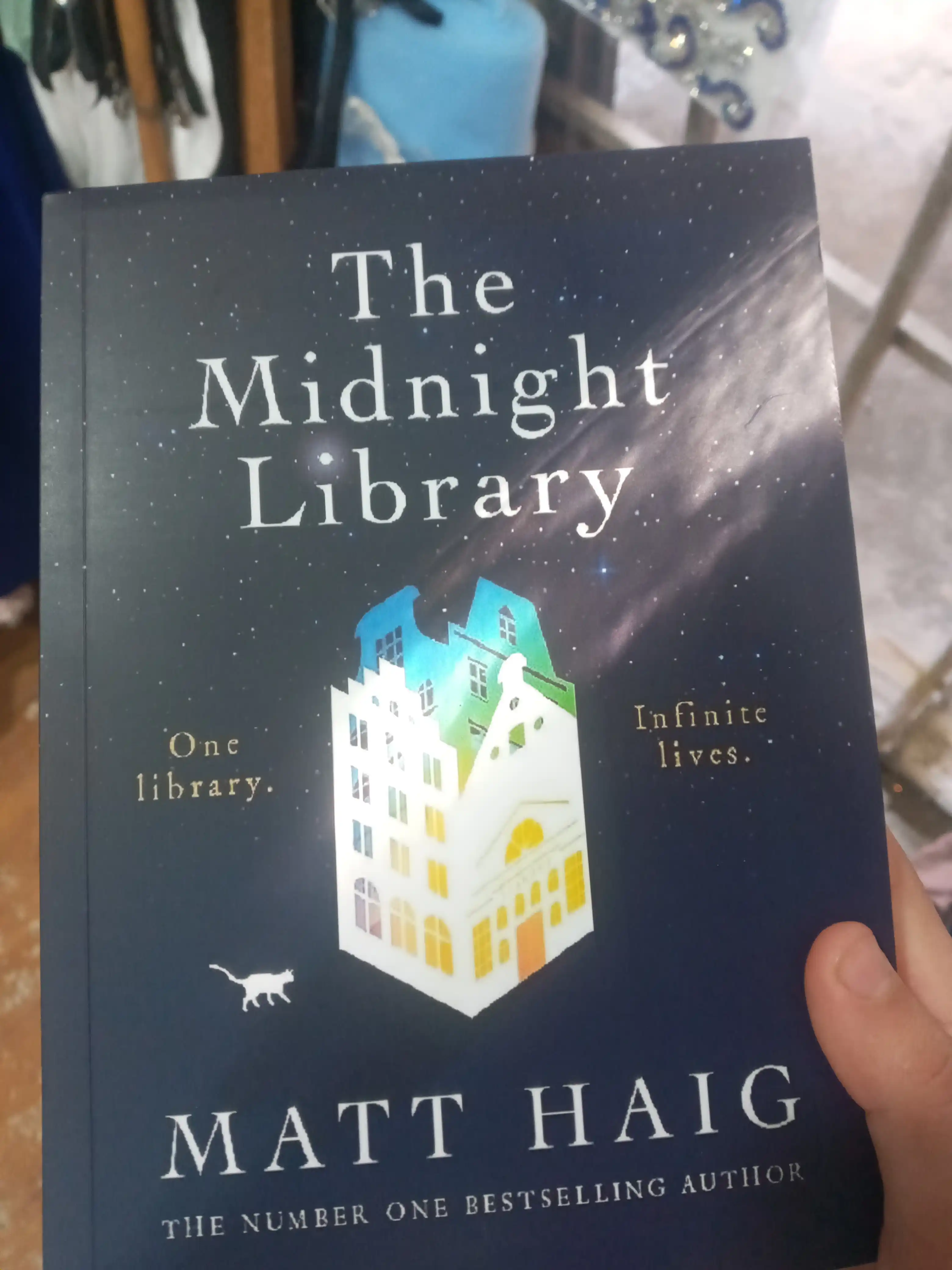 The midnight library. Matt Haig (Книга на английском языке) 