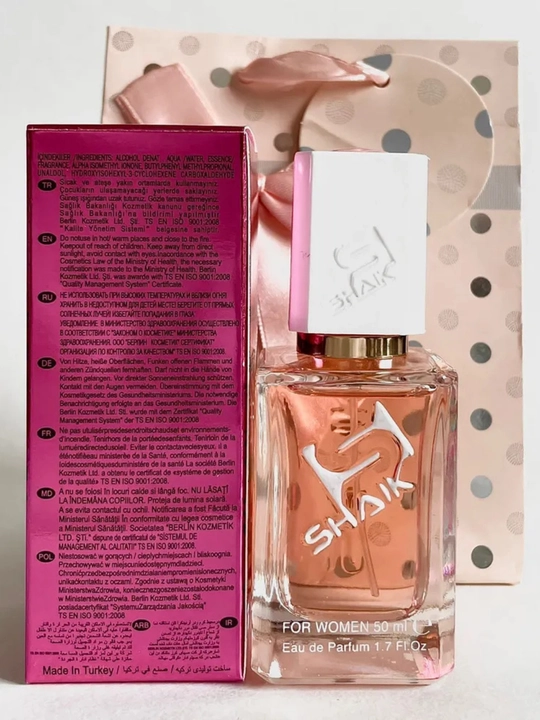 SHAIK №38 – Chanel Chance женские духи, шипрово-цветочный аромат, 50 мл