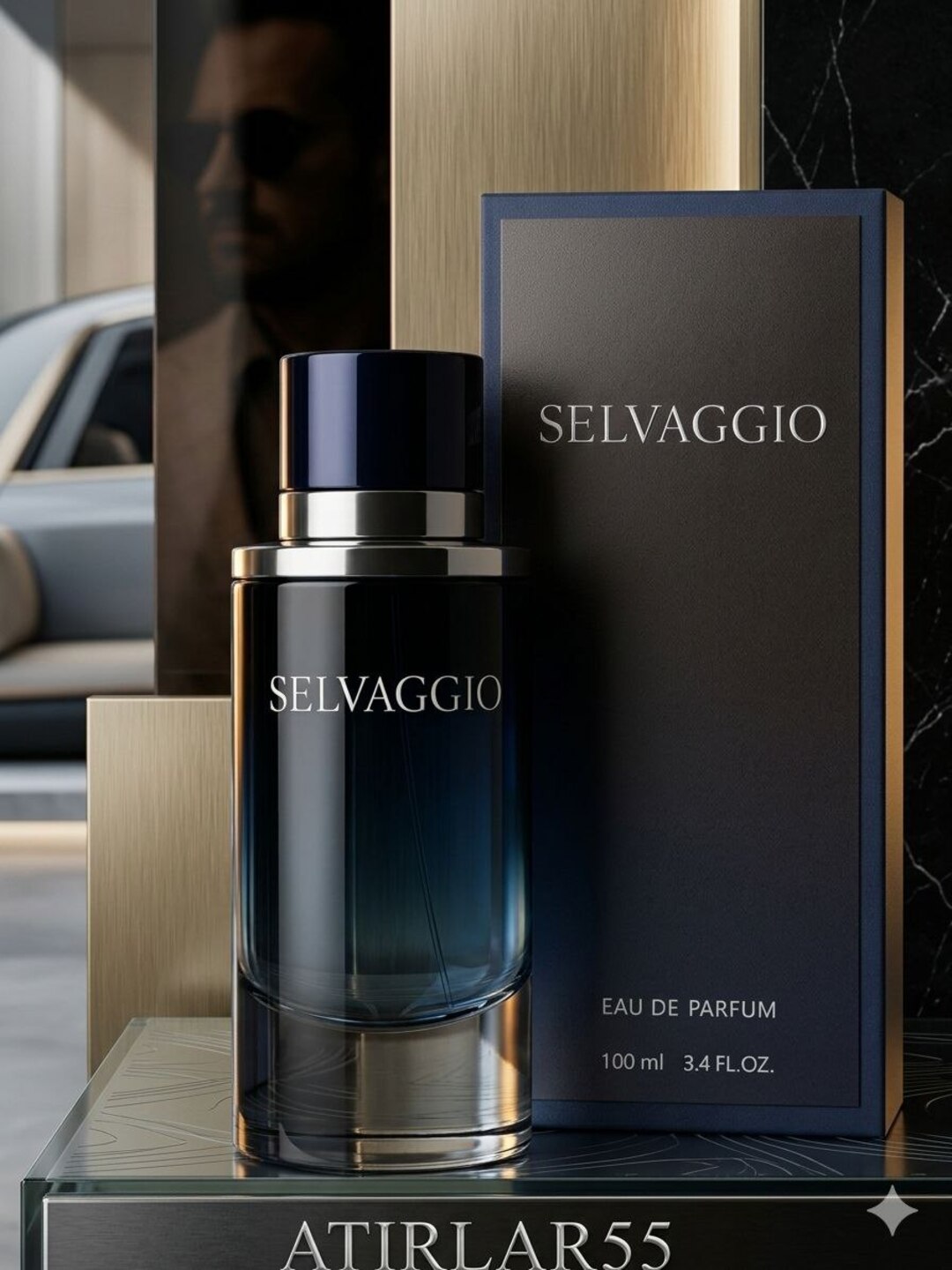 Парфюмированная вода для мужчин, SELVAGGIO, 100 мл - 