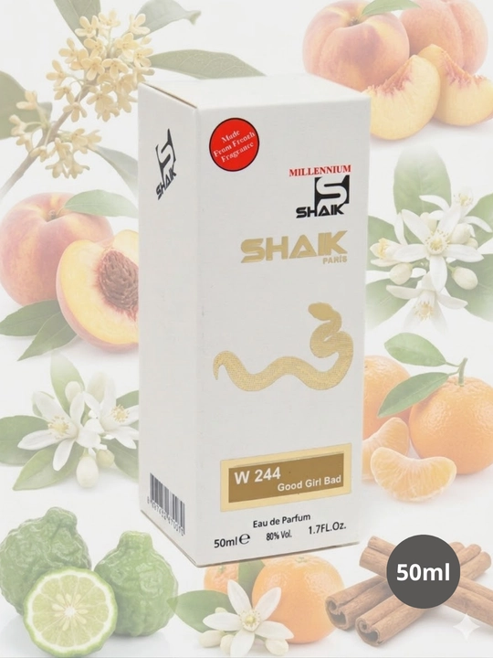 SHAIK №244 – Kilian Good Girl Gone Bad ayollar uchun parfyumlangan suv, 50 ml - 