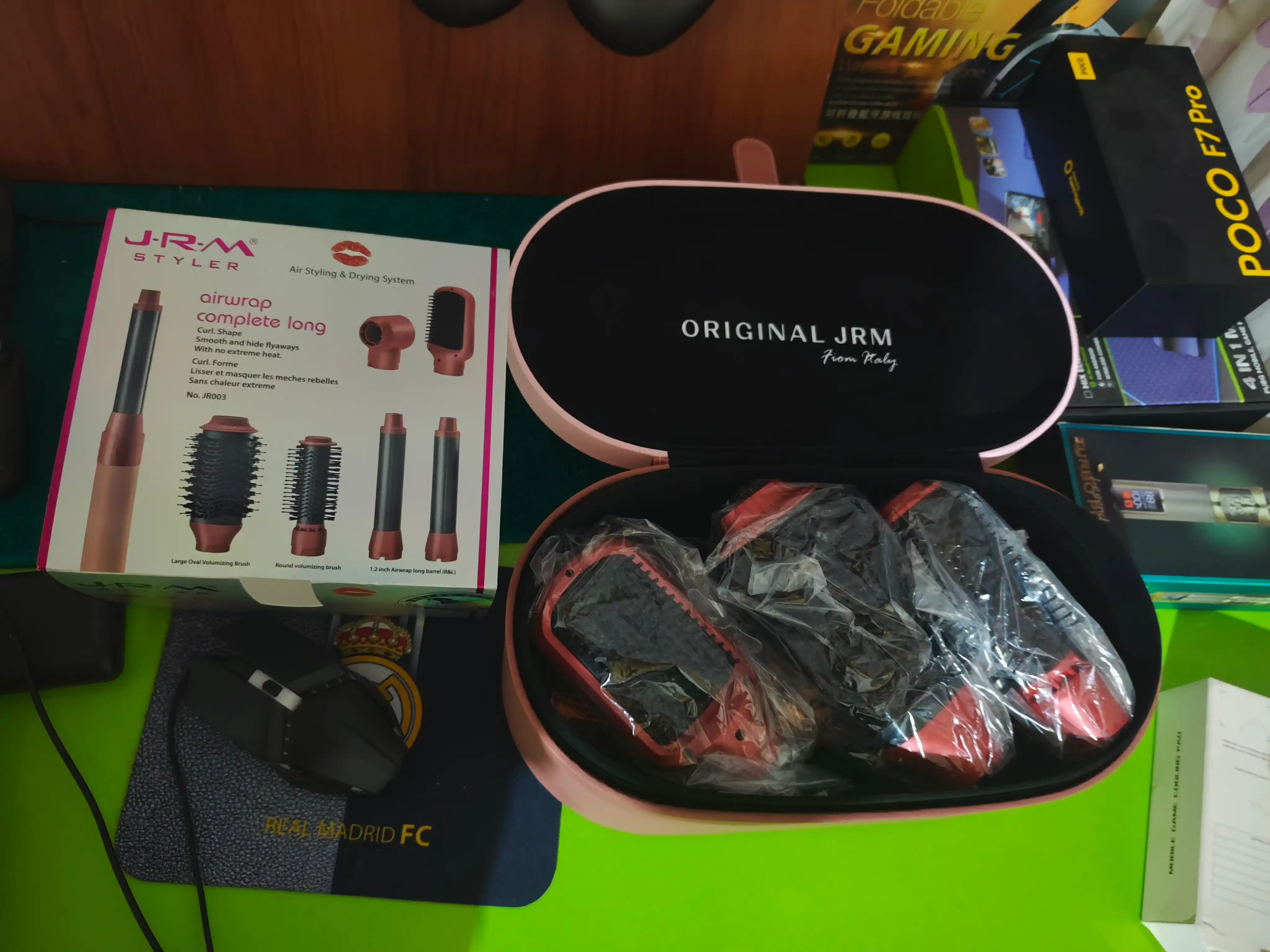 Фен-стайлер Airwrap JRM Styler 5 в 1 Complete Long с кейсом для укладки волос