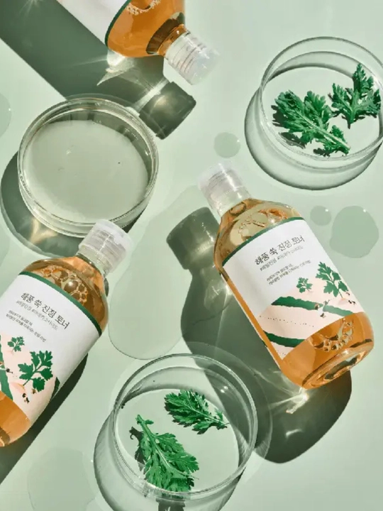 Round Lab Mugwort Calming Toner — shuvoq ekstraktli tinchlantiruvchi toner, 300 ml