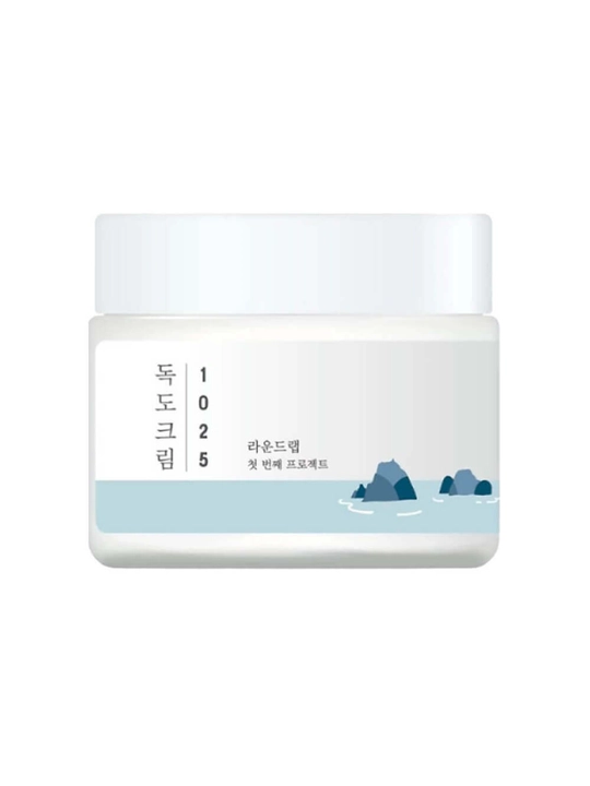 Round Lab 1025 Dokdo Cream — dengiz suvi va ceramidli namlantiruvchi krem - 