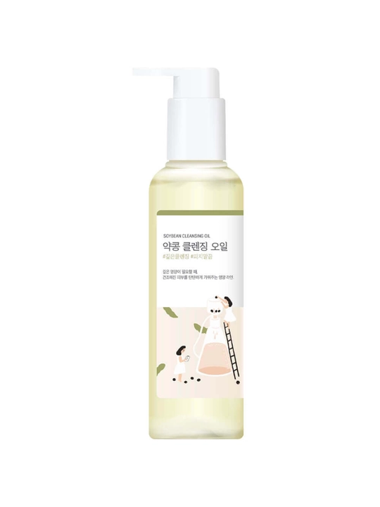 Round Lab Soybean Cleansing Oil — гидрофильное масло с экстрактом чёрной сои  - 