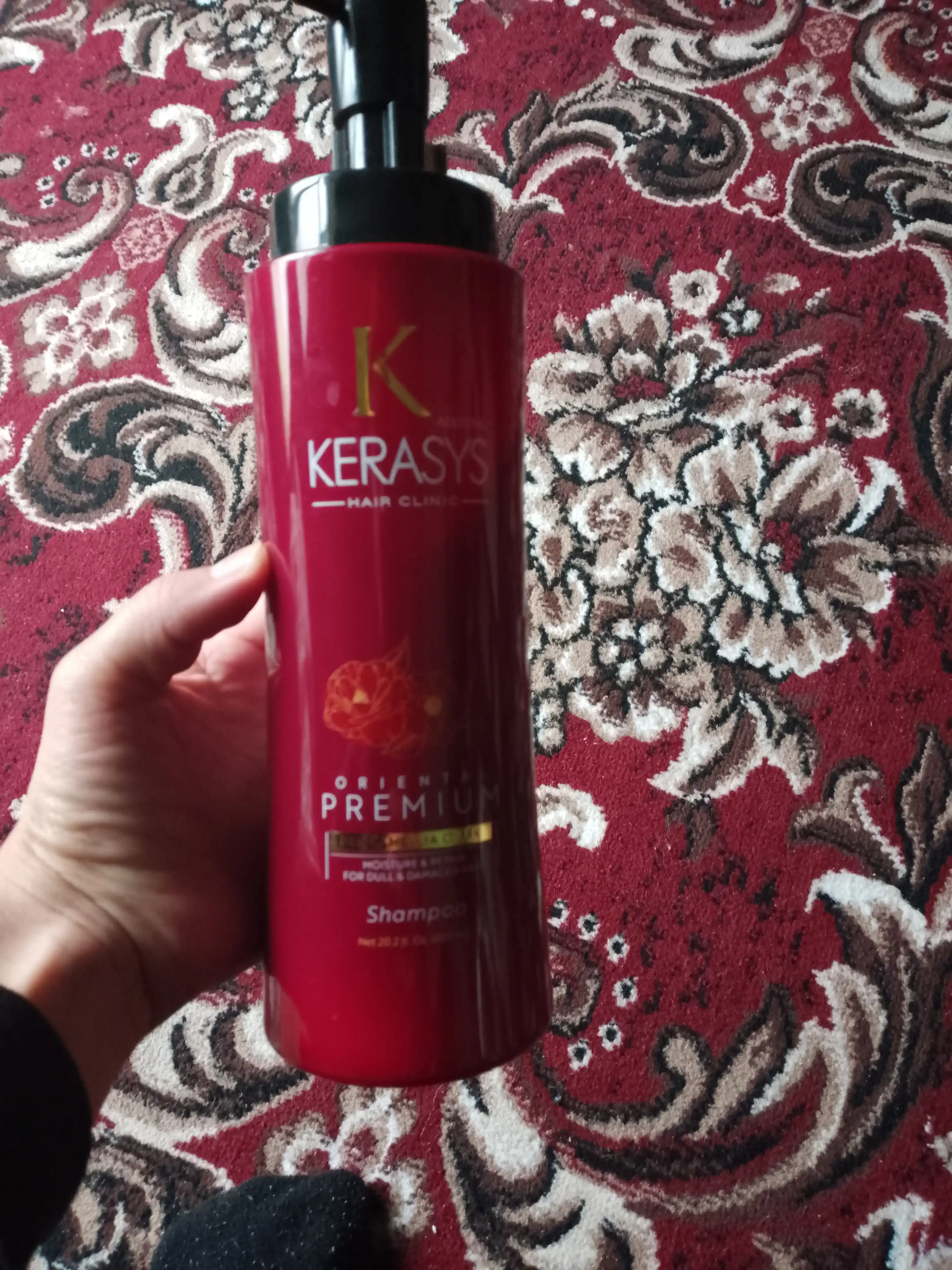 Shampun ayollar uchun keratinli, soch to'kilishiga qarshi Kerasys Oriental 600 ml