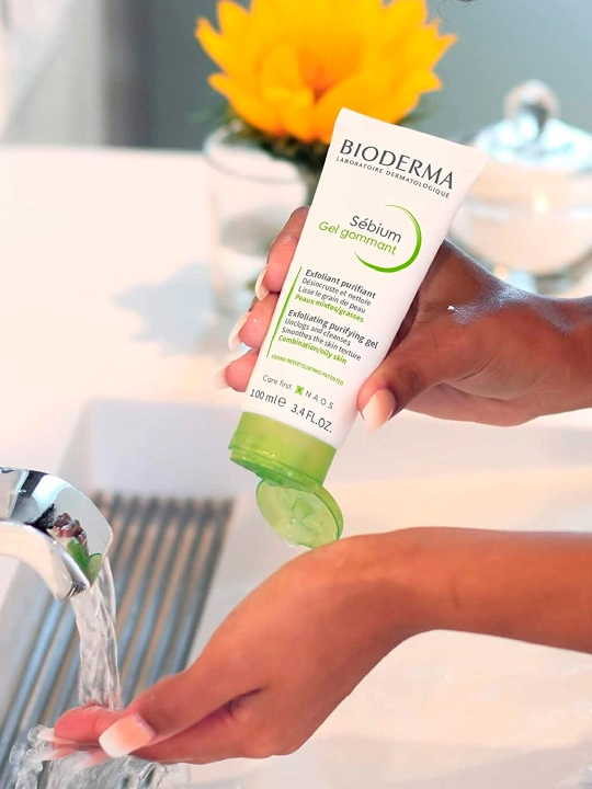 Гель для лица bioderma sebium, отшелушивающий, 100 мл