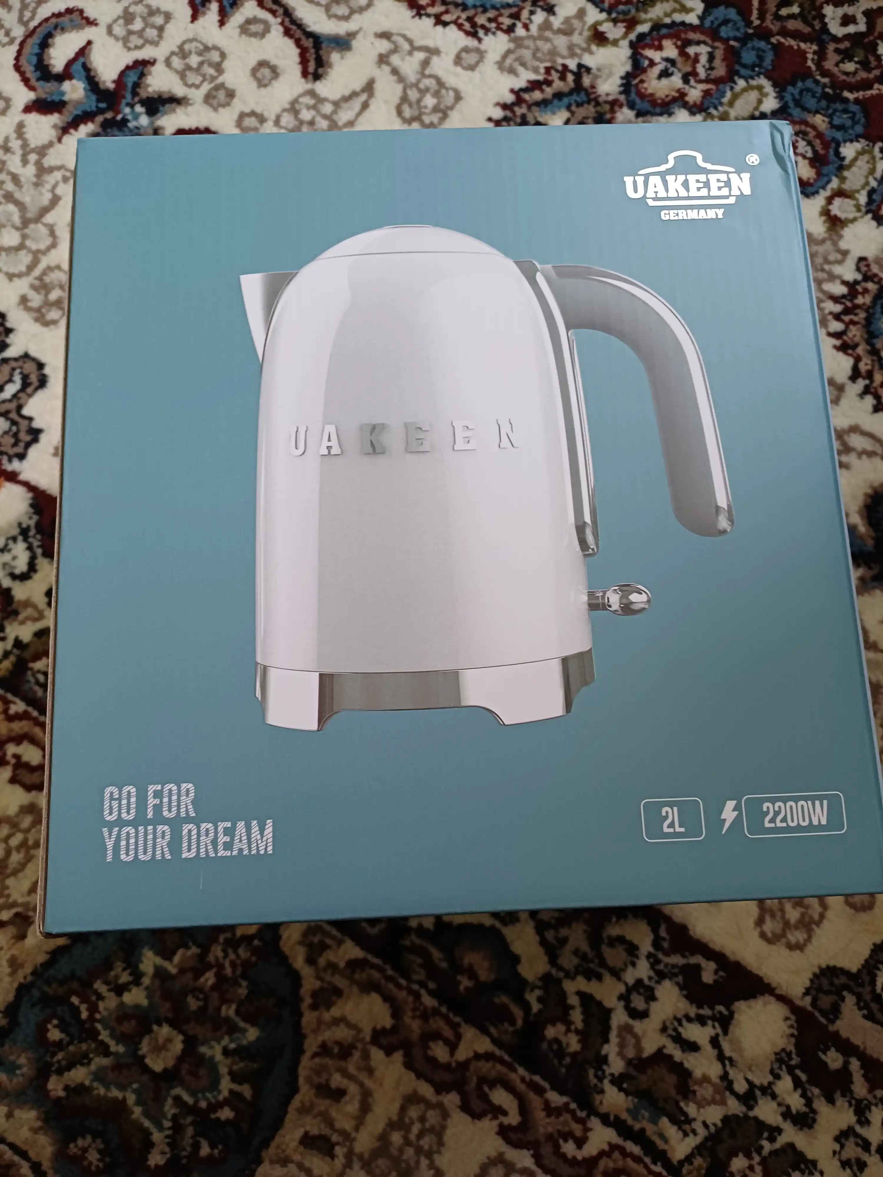 Elektr choynak UAKEEN, 2 litr, 2200 W