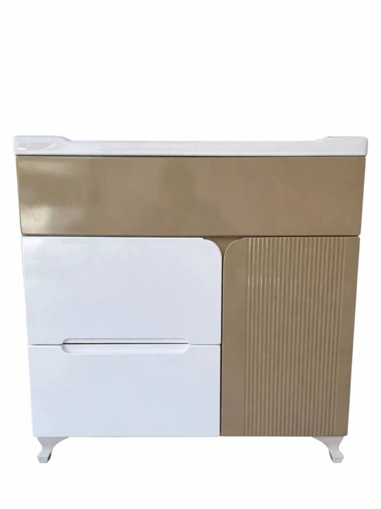Раковина с тумбой Sitong для ванной керамическая раковина шкаф MDF 80×47 см, Китай