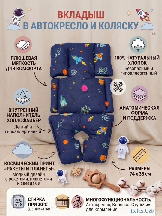 Универсальный матрас для коляски Relaxuzb - 