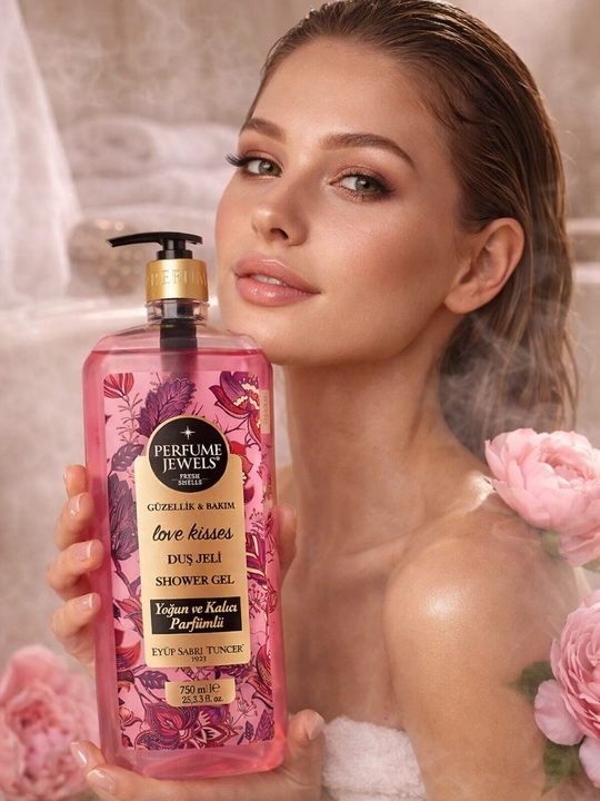 Гель для душа Eyüp Sabri Tuncer Perfume Jewels Love Kisses, 750 мл - 