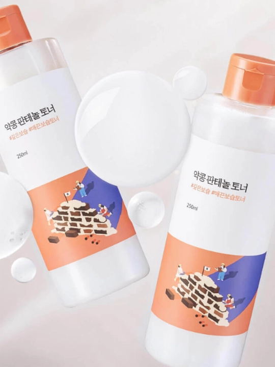 Round Lab Soybean Panthenol Toner — qora soya va pantenolli tiklovchi tonik