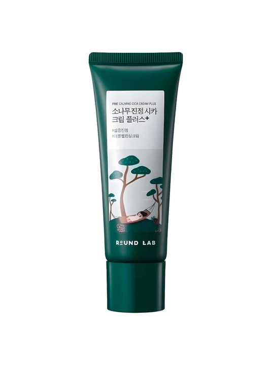 Muammoli teri uchun tinchlantiruvchi krem Round Lab Pine Calming Cica Cream Plus - 