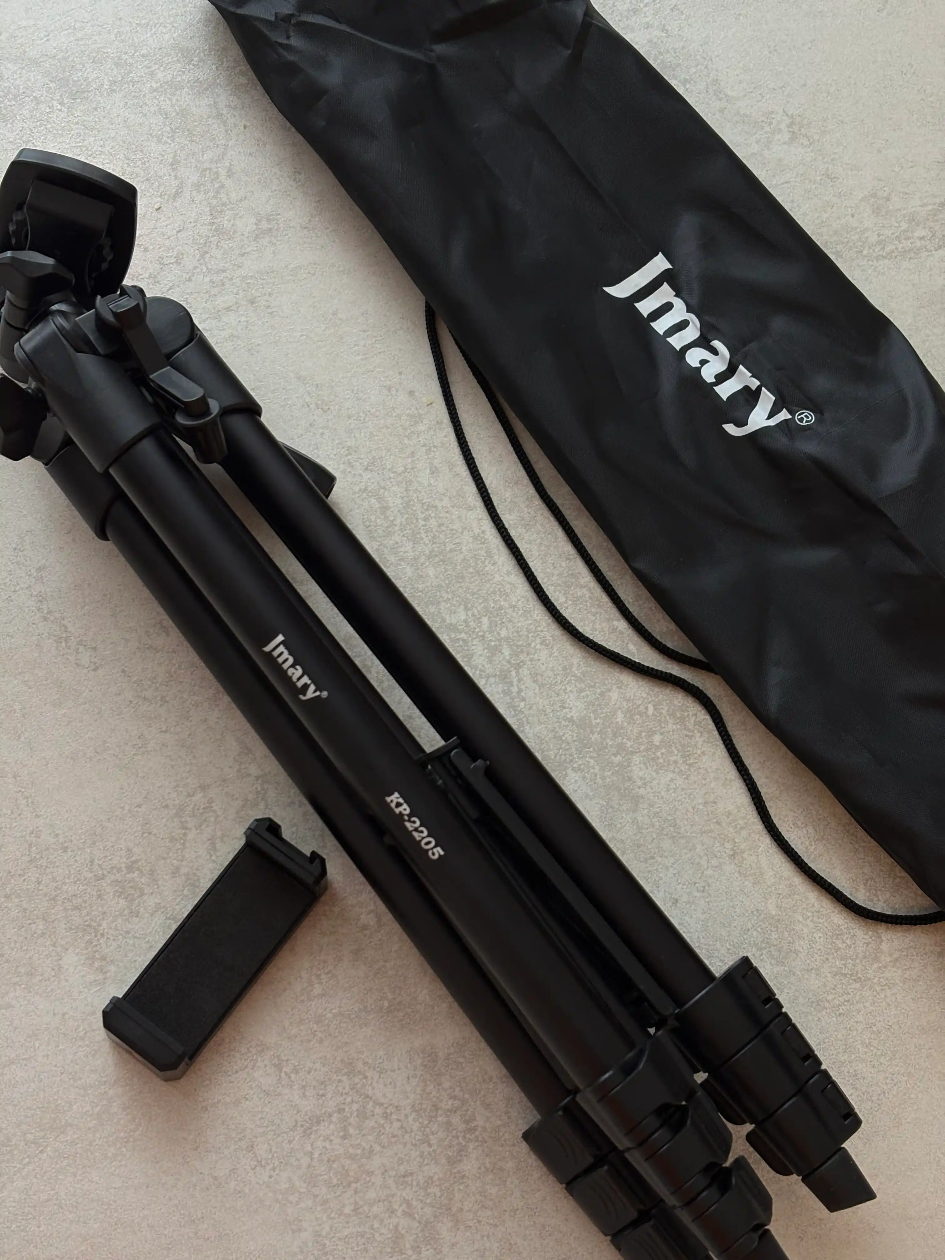 Штатив Jmary KP-2205 с держателем для фотоаппарата и телефона