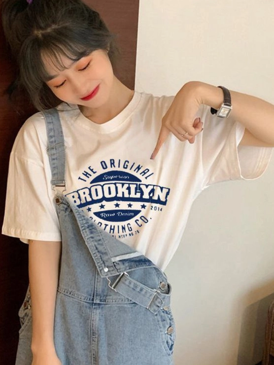OVERSIZE футболка для женщин и девушек