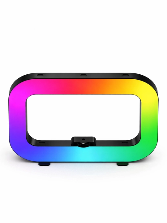 Telefon uchun stol usti LED RGB chirog‘i, rangli yoritgich va taglik