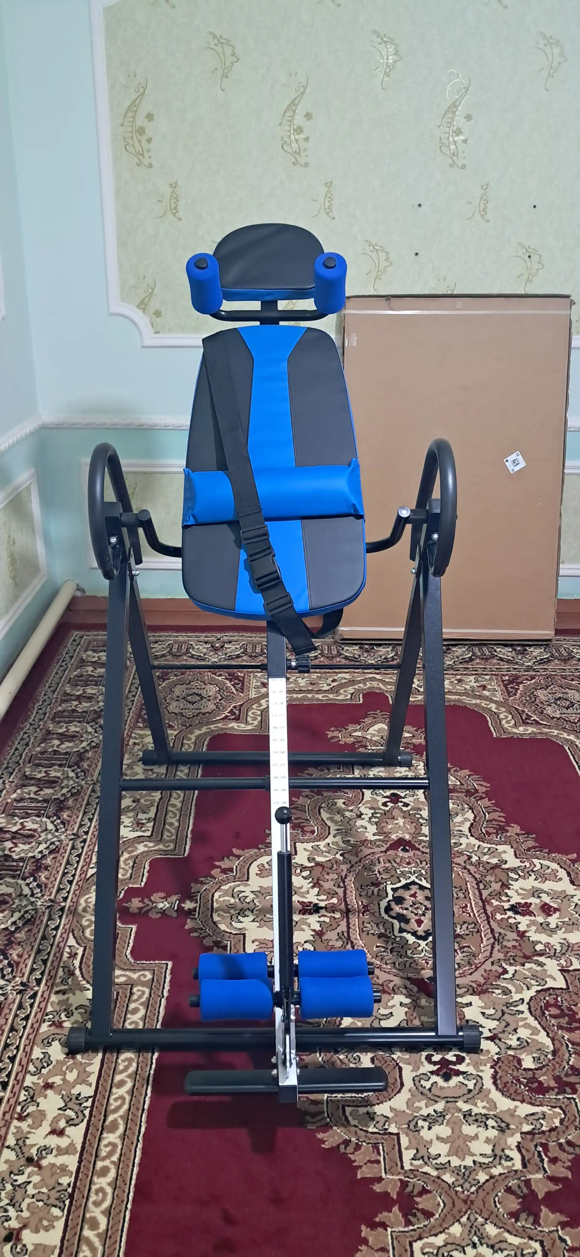 Inversion stol trenajori balandlik sozlagichli, bel, umurtqa uchun