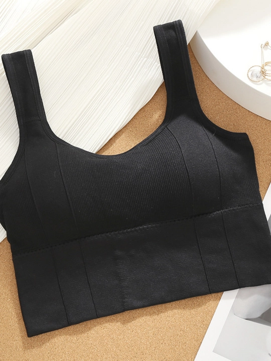 Ayollar uchun sport top, simsiz byustgalter,  ichki kiyim, kundalik krop-top